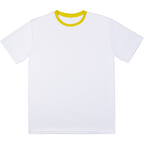 Regular T-Shirt Individuell - Vollflächiger Druck , sonnengelb, Polyester, XL, 76,00cm x 120,00cm (Länge x Breite), Bild 5