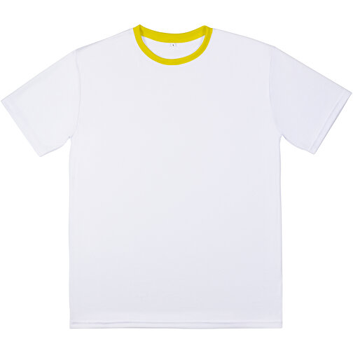 Regular T-Shirt Individuell - Vollflächiger Druck , sonnengelb, Polyester, S, 68,00cm x 96,00cm (Länge x Breite), Bild 5