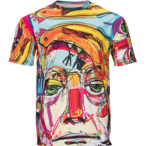 Reglan T-Shirt Individuell - Vollflächiger Druck , weiss, Polyester, L, 73,00cm x 112,00cm (Länge x Breite), Bild 5