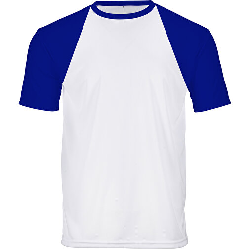 Reglan T-Shirt Individuell - Vollflächiger Druck , royalblau, Polyester, S, 68,00cm x 96,00cm (Länge x Breite), Bild 1