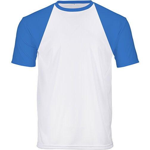 Reglan T-Shirt Individuell - Vollflächiger Druck , hellblau, Polyester, L, 73,00cm x 112,00cm (Länge x Breite), Bild 1
