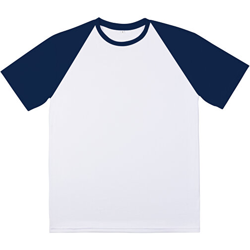 Reglan T-Shirt Individuell - Vollflächiger Druck , dunkelblau, Polyester, M, 70,00cm x 104,00cm (Länge x Breite), Bild 5