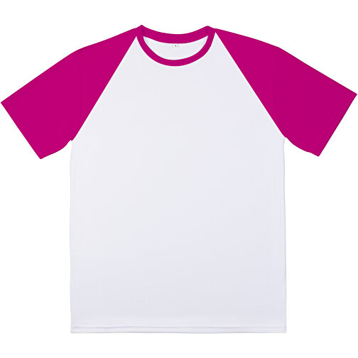 Reglan T-Shirt Individuell - Vollflächiger Druck , pink, Polyester, 2XL, 78,00cm x 124,00cm (Länge x Breite), Bild 5