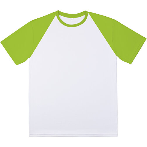 Reglan T-Shirt Individuell - Vollflächiger Druck , apfelgrün, Polyester, 2XL, 78,00cm x 124,00cm (Länge x Breite), Bild 5