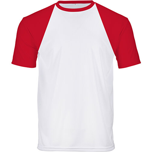 Reglan T-Shirt Individuell - Vollflächiger Druck , chili, Polyester, S, 68,00cm x 96,00cm (Länge x Breite), Bild 1