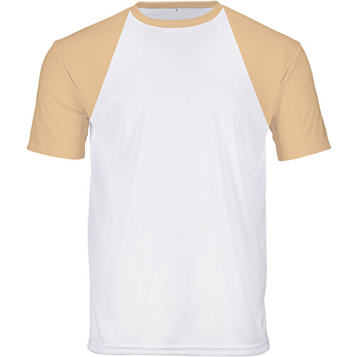 Reglan T-Shirt Individuell - Vollflächiger Druck , champagner, Polyester, S, 68,00cm x 96,00cm (Länge x Breite), Bild 1