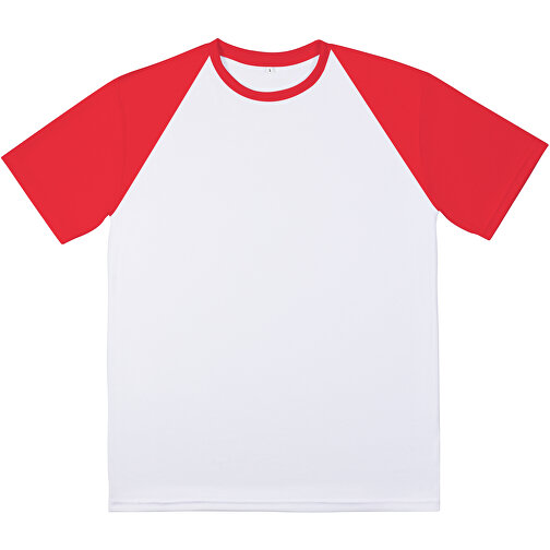 Reglan T-Shirt Individuell - Vollflächiger Druck , rot, Polyester, S, 68,00cm x 96,00cm (Länge x Breite), Bild 5