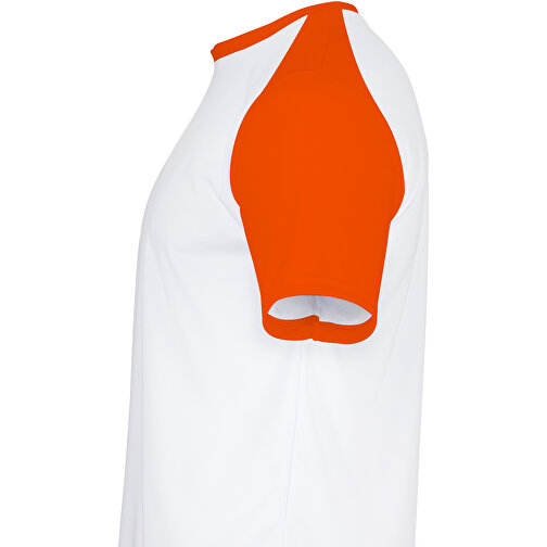 Reglan T-Shirt Individuell - Vollflächiger Druck , orange, Polyester, 2XL, 78,00cm x 124,00cm (Länge x Breite), Bild 4