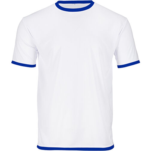 Regular T-Shirt Individuell - Vollflächiger Druck , blau, Polyester, 3XL, 80,00cm x 132,00cm (Länge x Breite), Bild 1