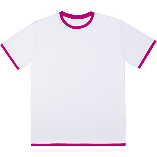 Regular T-Shirt Individuell - Vollflächiger Druck , pink, Polyester, 2XL, 78,00cm x 124,00cm (Länge x Breite), Bild 6