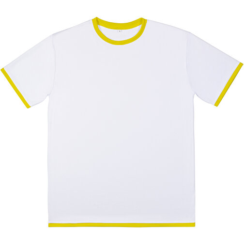 Regular T-Shirt Individuell - Vollflächiger Druck , sonnengelb, Polyester, M, 70,00cm x 104,00cm (Länge x Breite), Bild 6