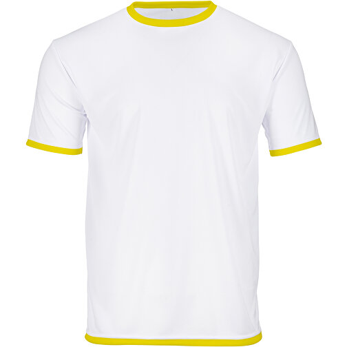Regular T-Shirt Individuell - Vollflächiger Druck , sonnengelb, Polyester, 3XL, 80,00cm x 132,00cm (Länge x Breite), Bild 1
