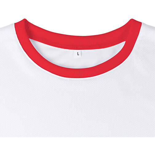 Regular T-Shirt Individuell - Vollflächiger Druck , rot, Polyester, 2XL, 78,00cm x 124,00cm (Länge x Breite), Bild 3
