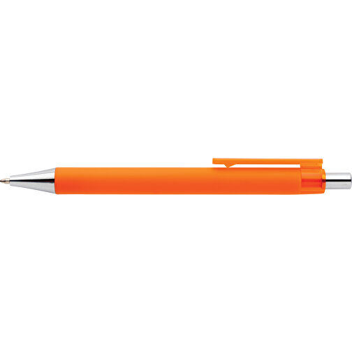 X8 Stift Mit Smooth-Touch, Orange , orange, ABS, 14,00cm (Höhe), Bild 9
