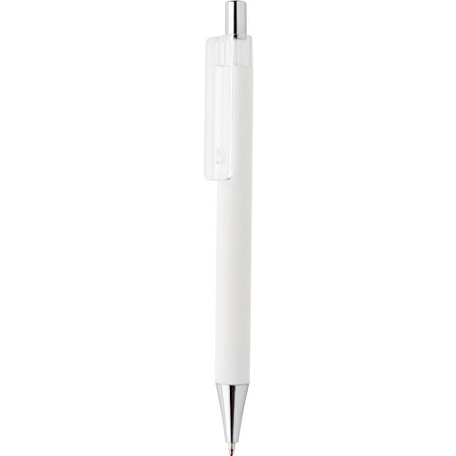 X8 Stift Mit Smooth-Touch, Weiss , weiss, ABS, 14,00cm (Höhe), Bild 1