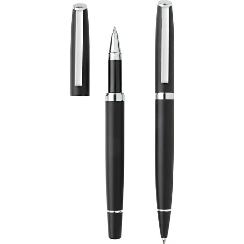 Deluxe Stifte-Set, Schwarz , schwarz, Aluminium, 14,00cm (Höhe), Bild 4