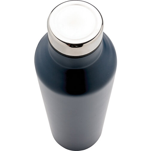 Moderne Vakuum-Flasche Aus Stainless Steel, Blau , blau, Edelstahl, 24,50cm (Höhe), Bild 3