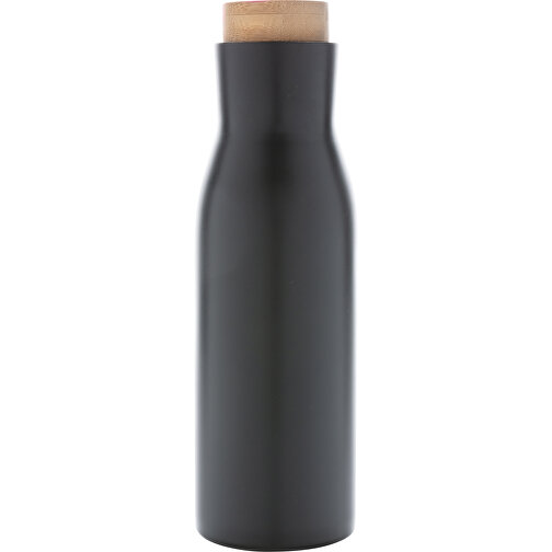 Clima Auslaufsichere Vakuum-Flasche, Schwarz , schwarz, Edelstahl, 23,20cm (Höhe), Bild 2