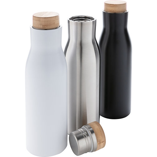 Clima Auslaufsichere Vakuum-Flasche, Schwarz , schwarz, Edelstahl, 23,20cm (Höhe), Bild 7