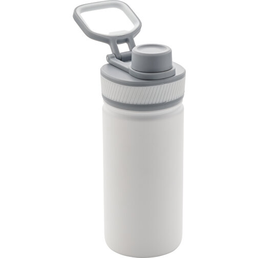 Sport Vakuum-Flasche Aus Stainless Steel 550ml, Weiß , weiß, Edelstahl, 20,00cm (Höhe), Bild 2