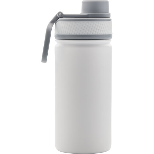 Sport Vakuum-Flasche Aus Stainless Steel 550ml, Weiß , weiß, Edelstahl, 20,00cm (Höhe), Bild 3