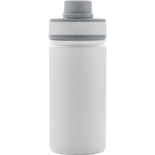 Sport Vakuum-Flasche Aus Stainless Steel 550ml, Weiß , weiß, Edelstahl, 20,00cm (Höhe), Bild 4