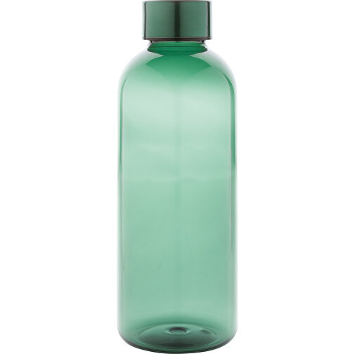 Auslaufsichere Trinkflasche Mit Metalldeckel, Grün , grün, Mit Glykol modifiziertes PET, 7,20cm x 20,70cm (Länge x Höhe), Bild 2