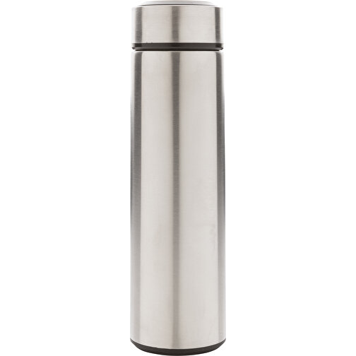 Vakuum Stainless Steel Flasche Mit Gebürstetem Metalldeckel, Silber , silber, Edelstahl, 6,50cm x 23,00cm (Länge x Höhe), Bild 2