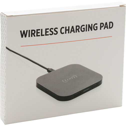 Wireless-5W-Charging-Pad, Schwarz , schwarz, ABS, 9,00cm x 1,00cm (Länge x Höhe), Bild 7