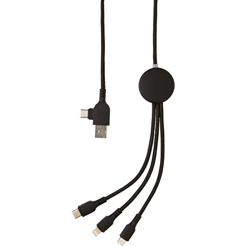 6-i-1-kabel med lysende logo, Bilde 3