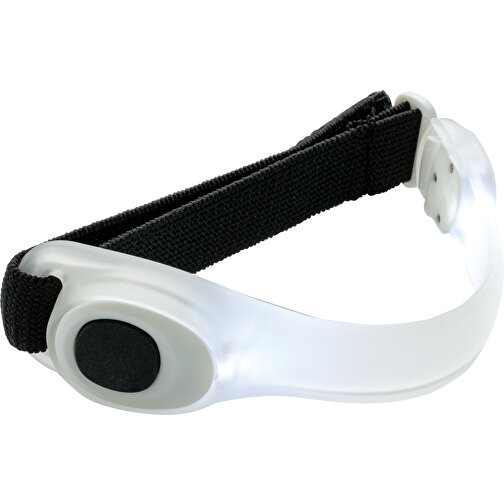 Sicherheitsband Mit LED, Weiß , weiß, TPU, 5,40cm x 22,20cm (Länge x Höhe), Bild 1