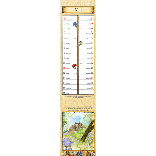 100-jähriger Kalender , Papier, 45,80cm x 9,50cm (Höhe x Breite), Bild 10