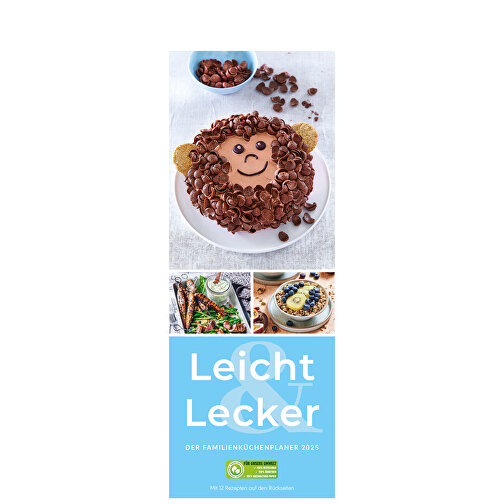 Leicht & Lecker - Der Familienküchenplaner , Papier, 42,00cm x 14,90cm (Höhe x Breite), Bild 1