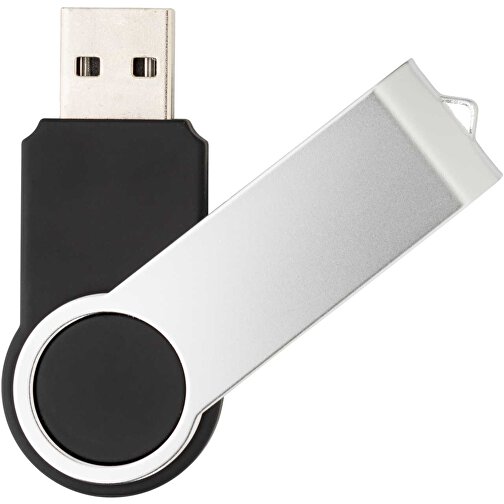 USB-Stick Swing Round 3.0 128GB , Promo Effects MB , schwarz MB , 131 GB , Kunststoff MB , 10 - 45 MB/s MB , , Bild 1