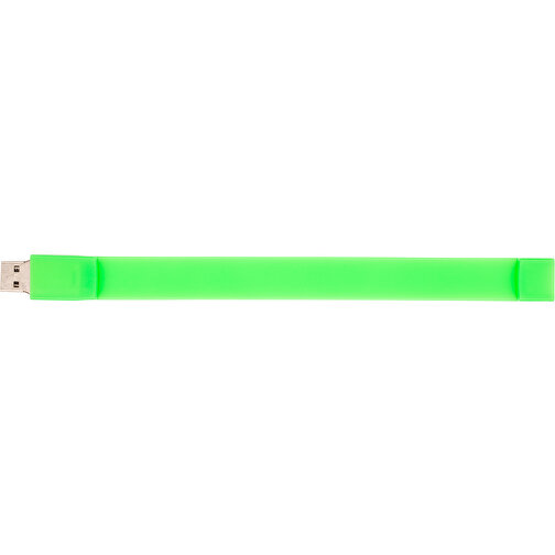 USB-Stick WRIST 128GB , Promo Effects MB , grün MB , 131 GB , Kunststoff MB , 3 - 10 MB/s MB , 20,70cm x 1,80cm (Länge x Breite), Bild 2