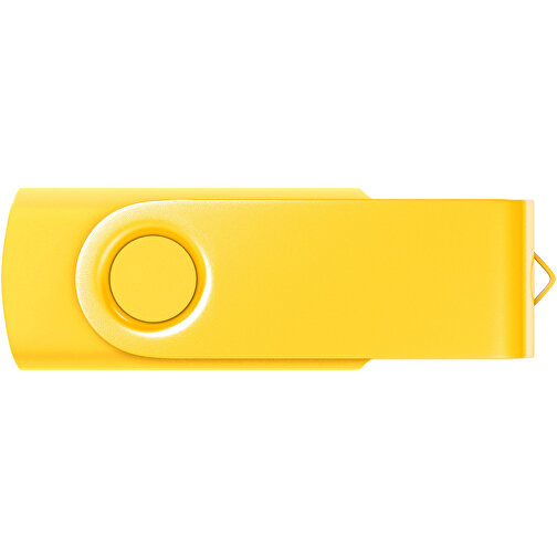 USB-Stick Swing Color 128GB , Promo Effects MB , gelb MB , 131 GB , Kunststoff/ Aluminium MB , 3 - 10 MB/s MB , 5,70cm x 1,00cm x 1,90cm (Länge x Höhe x Breite), Bild 2