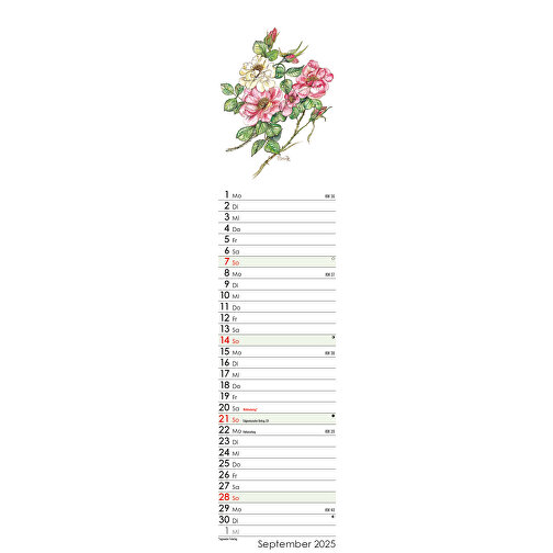 Blütenschau , Papier, 55,30cm x 11,30cm (Höhe x Breite), Bild 17