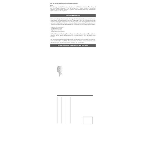 Heilende Kräuter , Papier, 34,00cm x 11,90cm (Höhe x Breite), Bild 7
