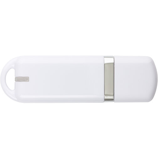 USB-Stick Focus Glänzend 2.0 128GB , Promo Effects MB , weiss MB , 131 GB , Kunststoff MB , 3 - 10 MB/s MB , , Bild 2
