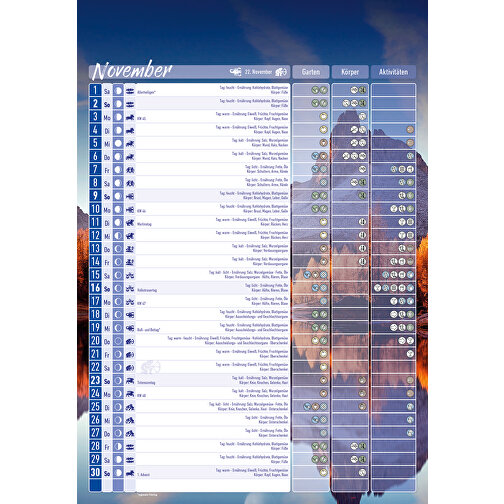 Mondkalender , Papier, 34,00cm x 23,70cm (Höhe x Breite), Bild 14