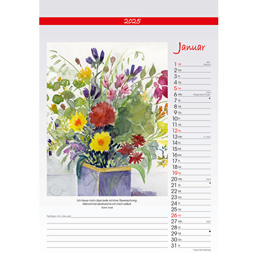 Blütenreigen , Papier, 34,00cm x 23,70cm (Höhe x Breite), Bild 2