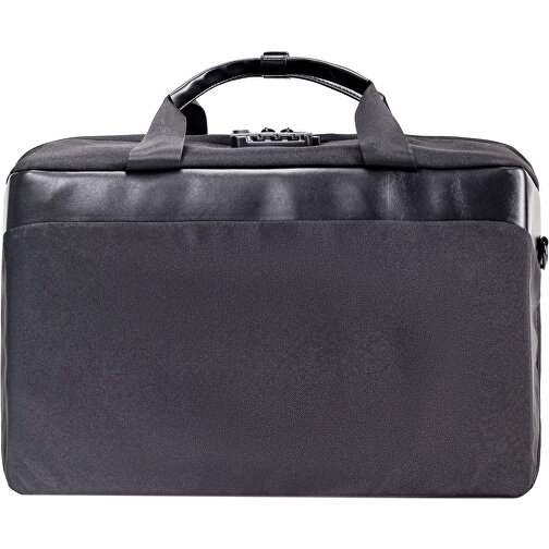 Reisetasche Aus R-PET 23L , schwarz, R-PET, 40,00cm x 25,00cm x 20,00cm (Länge x Höhe x Breite), Bild 1
