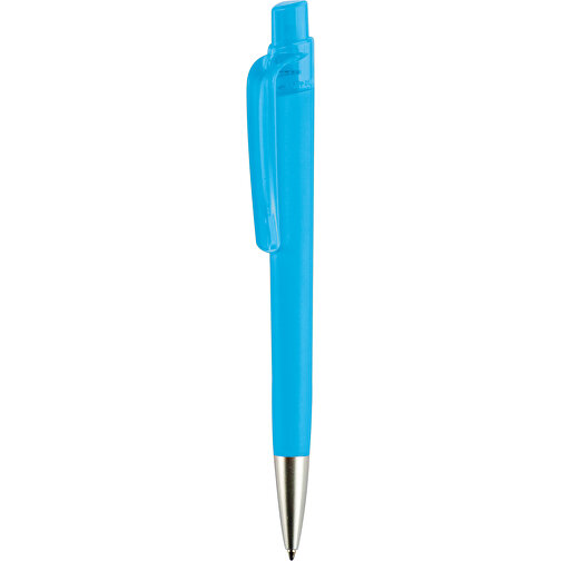 Kugelschreiber Prisma , hellblau, ABS, 14,50cm (Länge), Bild 1