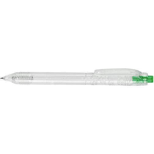 Kugelschreiber R-PET , transparent grün, R-PET, 14,30cm (Länge), Bild 3