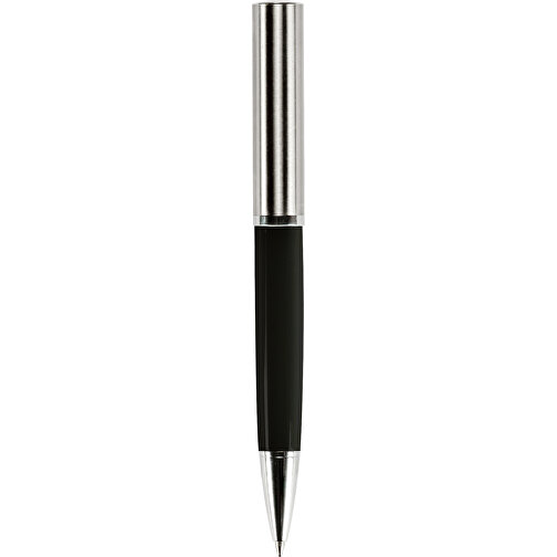 Kugelschreiber Laredo , schwarz, Metall, 17,00cm x 3,20cm x 5,70cm (Länge x Höhe x Breite), Bild 4