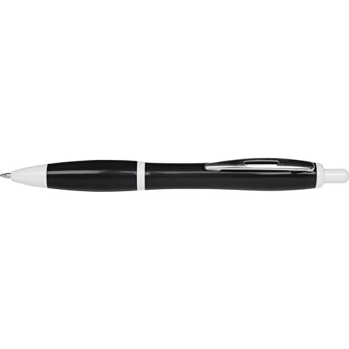 Kugelschreiber Hawai Protect , schwarz, ABS & Metall, 14,00cm (Länge), Bild 3