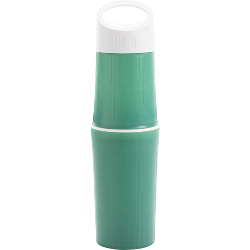 BE O Bottle, Wasserflasche Made In EU, Grün , grün, Hart-Polyethylen, 6,10cm x 24,00cm (Länge x Höhe), Bild 2