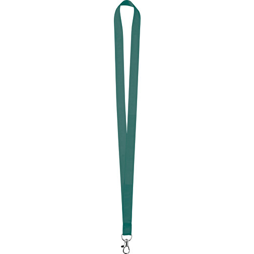 20 Mm Satin Lanyard , tannengrün, Satin, 90,00cm x 2,00cm (Länge x Breite), Bild 1