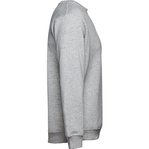 THC DELTA. Sweatshirt (unisex) Aus Baumwolle Und Polyester , hellgrau melliert, Baumwolle und Polyester, 3XL, , Bild 3