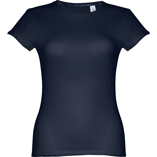 THC SOFIA. Tailliertes Damen-T-Shirt , dunkelblau, 100% Baumwolle, XXL, 68,00cm x 53,00cm (Länge x Breite), Bild 1